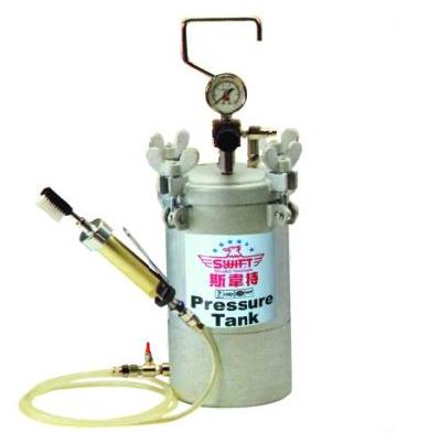 Hand carry pressure Tank -down drain